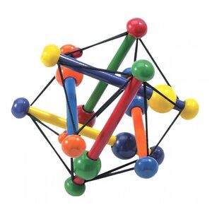 Manhattan Toy Company Rainbow Skwish Rattle